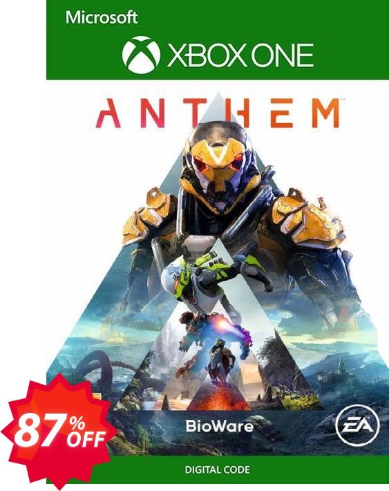 ANTHEM Xbox One, UK  Coupon code 87% discount 