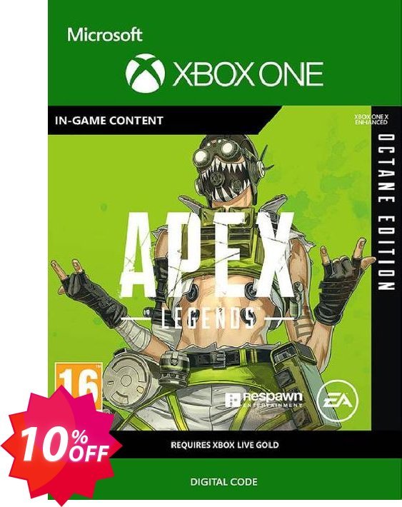 Apex Legends: Octane Edition Xbox One Coupon code 10% discount 