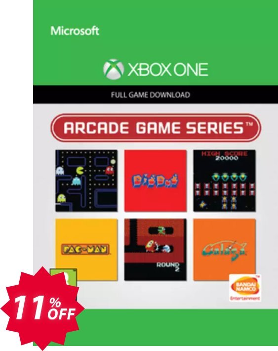 Arcade Game Series 3-in-1 Pack Xbox One Coupon code 11% discount 