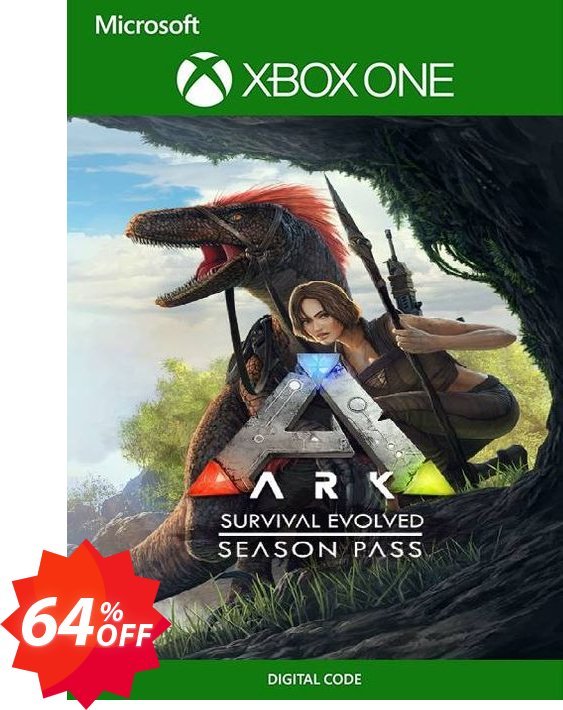ARK: Survival Evolved Season Pass Xbox One, UK  Coupon code 64% discount 