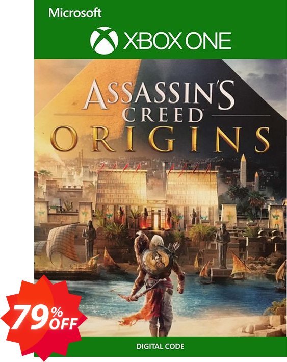 Assassin's Creed Origins Xbox One, UK  Coupon code 79% discount 