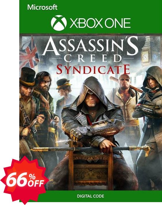Assassin's Creed Syndicate Xbox One, UK  Coupon code 66% discount 