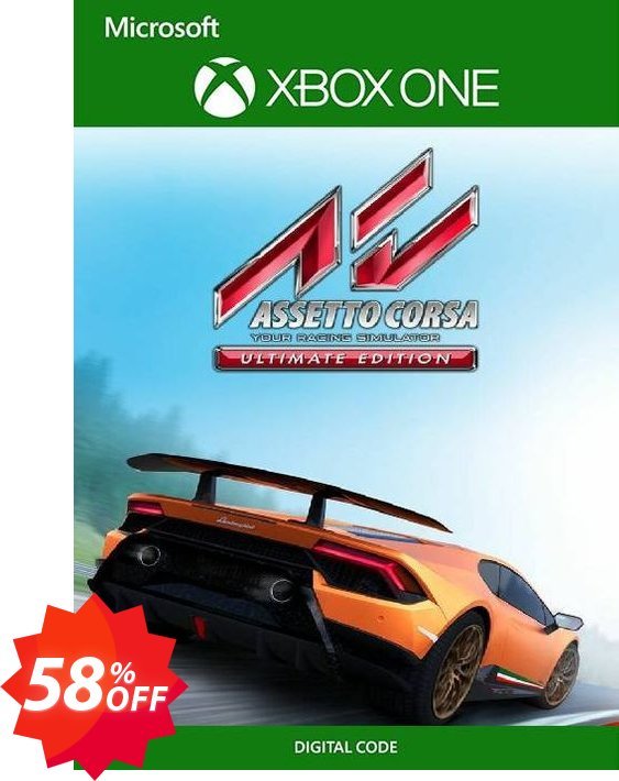 Assetto Corsa Ultimate Edition Xbox One, UK  Coupon code 58% discount 