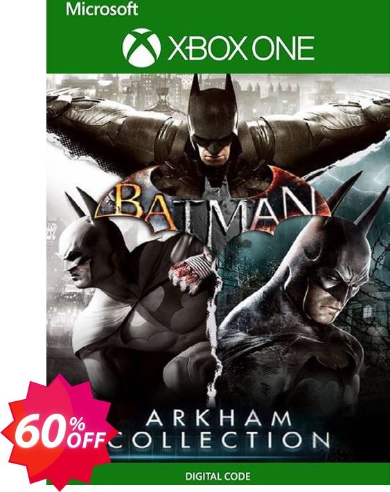 Batman: Arkham Collection Xbox One, UK  Coupon code 60% discount 