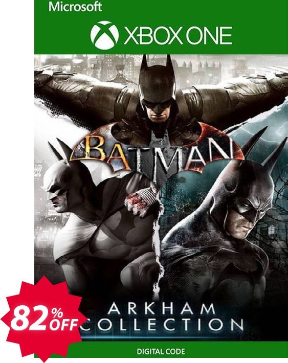 Batman: Arkham Collection Xbox One, US  Coupon code 82% discount 