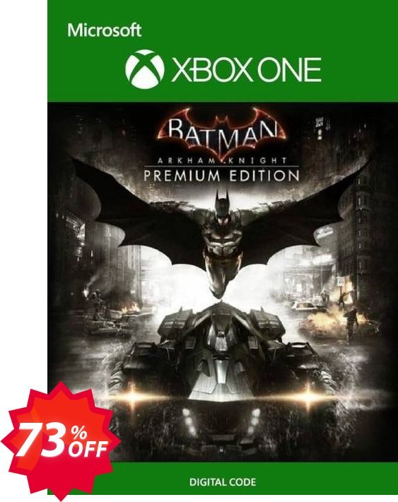 Batman: Arkham Knight Premium Edition Xbox One, UK  Coupon code 73% discount 