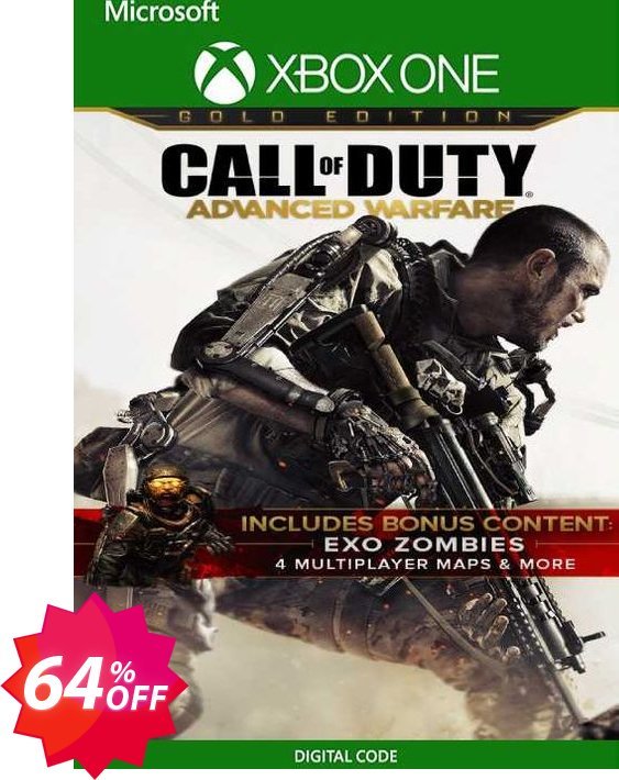 Call of Duty Advanced Warfare Gold Edition Xbox One, UK  Coupon code 64% discount 