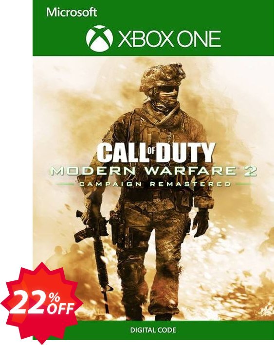 Call of Duty: Modern Warfare 2 Campaign Remastered Xbox One, UK  Coupon code 22% discount 