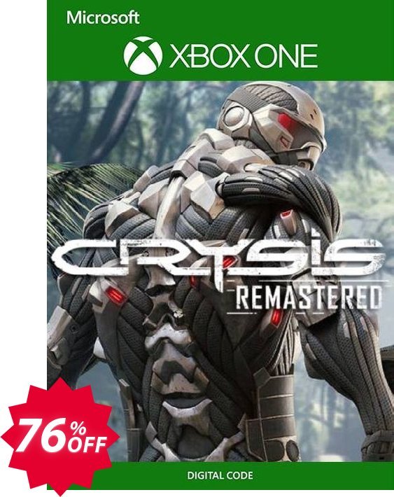 Crysis Remastered Xbox One, UK  Coupon code 76% discount 