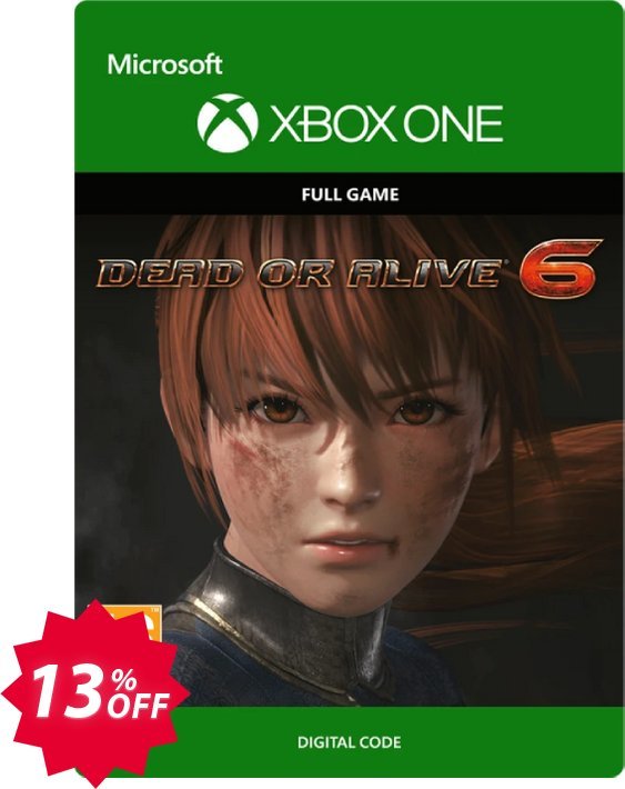 Dead or Alive 6 Xbox One Coupon code 13% discount 