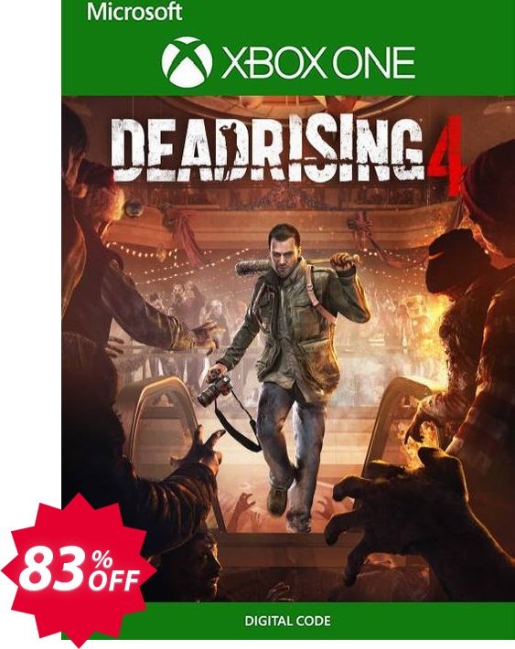 Dead Rising 4 Xbox One, UK  Coupon code 83% discount 