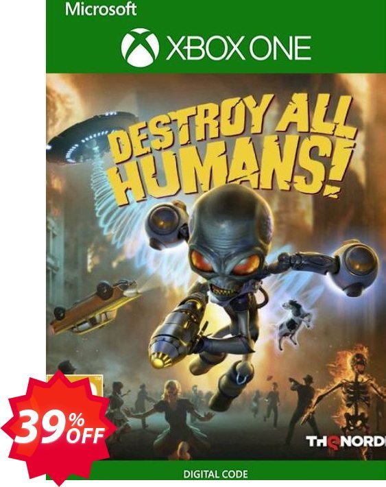 Destroy All Humans! Xbox One, UK  Coupon code 39% discount 