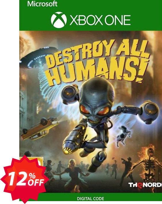 Destroy All Humans! Xbox One, US  Coupon code 12% discount 