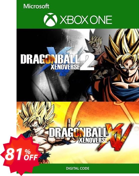Dragon Ball Xenoverse 1 and 2 Bundle Xbox One, UK  Coupon code 81% discount 