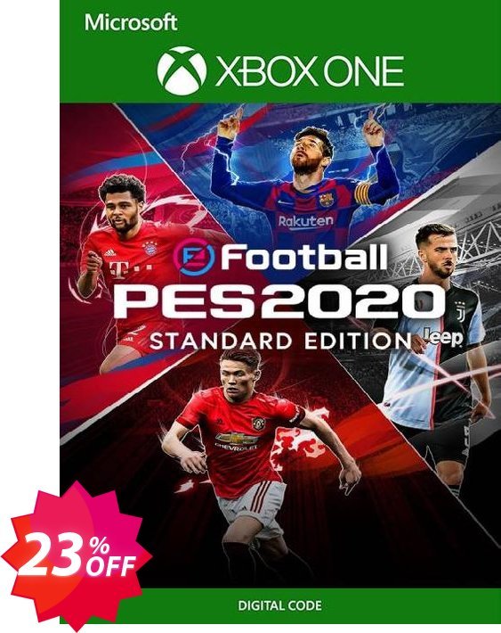 eFootball PES 2020 Standard Edition Xbox One, UK  Coupon code 23% discount 