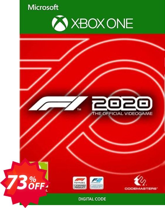 F1 2020 Xbox One, UK  Coupon code 73% discount 