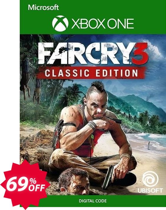 Far Cry 3 Classic Edition Xbox One, UK  Coupon code 69% discount 