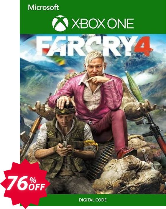 Far Cry 4 Xbox One, US  Coupon code 76% discount 