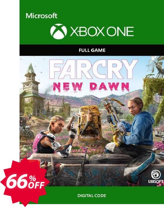 Far Cry New Dawn Xbox One, UK  Coupon code 66% discount 