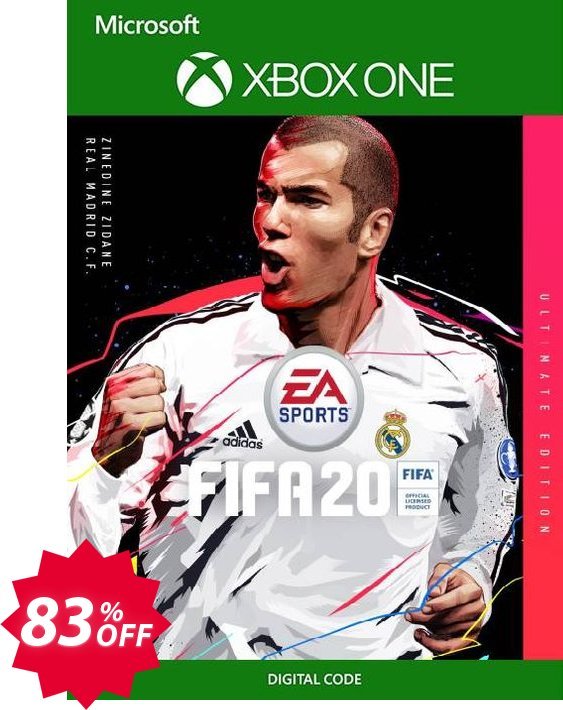 FIFA 20: Ultimate Edition Xbox One, WW  Coupon code 83% discount 