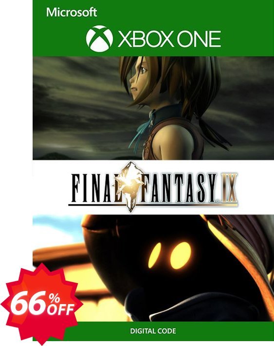 Final Fantasy IX 9 Xbox One, UK  Coupon code 66% discount 