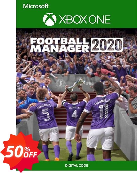 Football Manager 2020 Xbox One, UK  Coupon code 50% discount 
