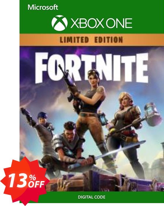 Fortnite - Limited Edition Founders Pack Xbox One Coupon code 13% discount 