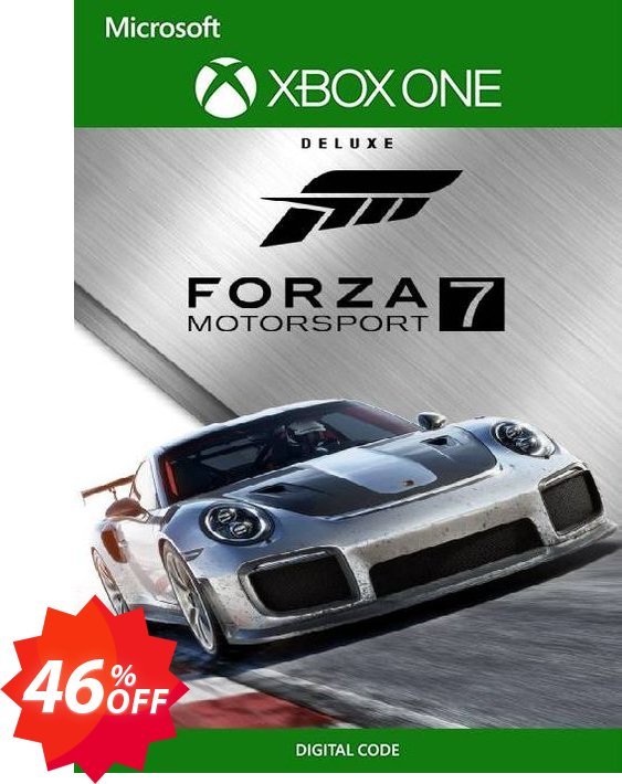 Forza Motorsport 7 - Deluxe Edition Xbox One, UK  Coupon code 46% discount 