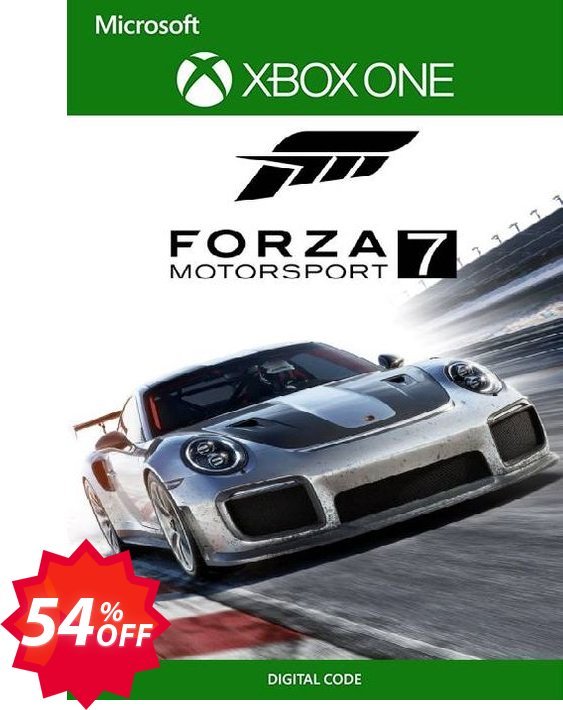 Forza Motorsport 7 Standard Edition Xbox One, US  Coupon code 54% discount 