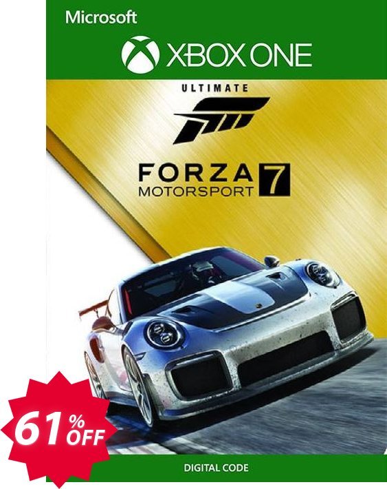 Forza Motorsport 7 - Ultimate Edition Xbox One, UK  Coupon code 61% discount 