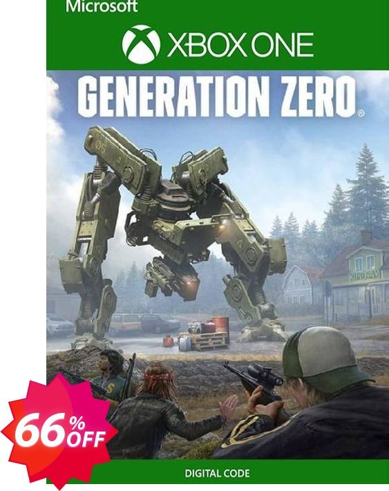 Generation Zero Xbox One, UK  Coupon code 66% discount 
