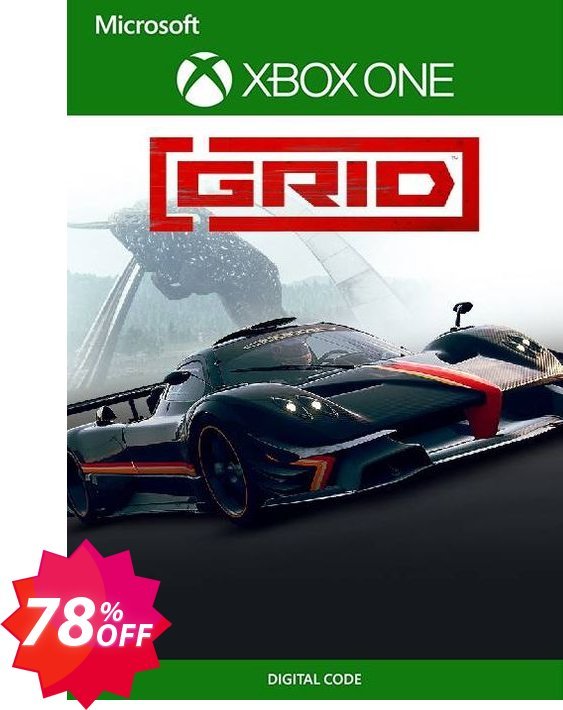 GRID Xbox One, UK  Coupon code 78% discount 