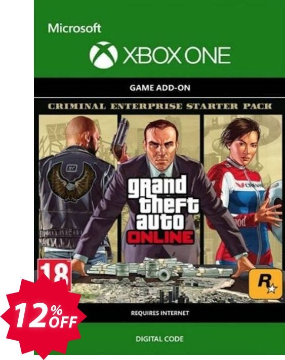 GTA Online: Criminal Enterprise Starter Pack Xbox One, UK  Coupon code 12% discount 