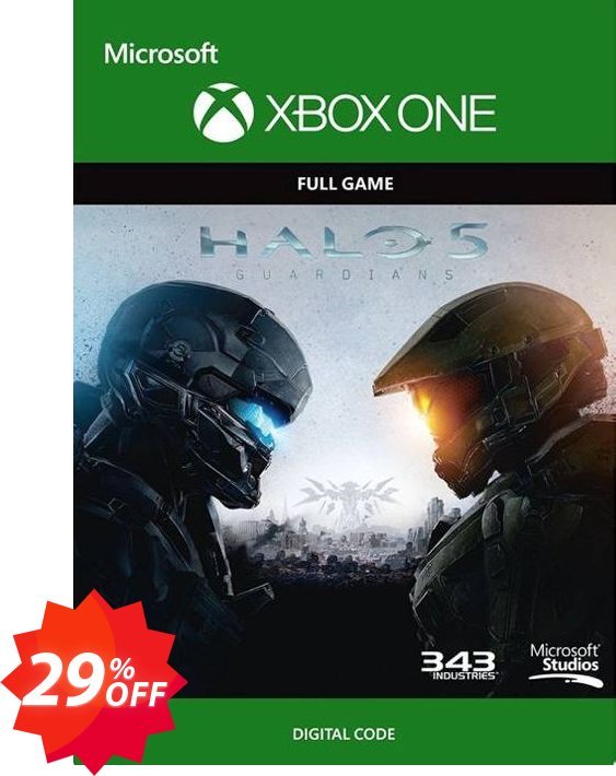 Halo 5: Guardians Xbox One, UK  Coupon code 29% discount 