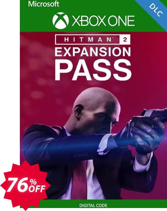 HITMAN 2 - Expansion Pass Xbox One, UK  Coupon code 76% discount 