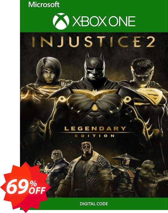 Injustice 2 - Legendary Edition Xbox One, UK  Coupon code 69% discount 