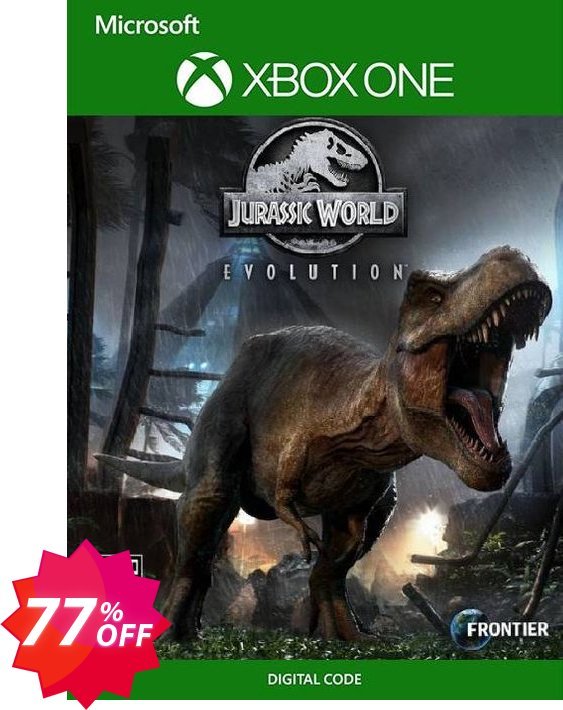 Jurassic World Evolution Xbox One, UK  Coupon code 77% discount 