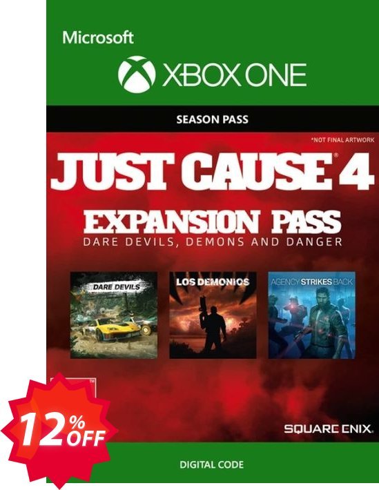 Just Cause 4 Expansion Pass Xbox One Coupon code 12% discount 