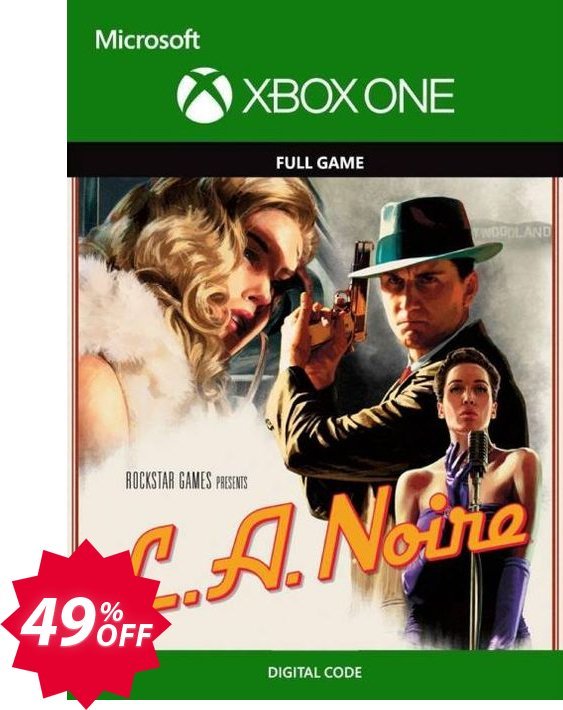 L.A. Noire Xbox One, UK  Coupon code 49% discount 