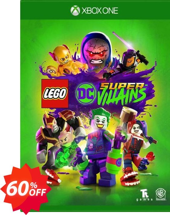 LEGO DC Super-Villains Xbox One, UK  Coupon code 60% discount 