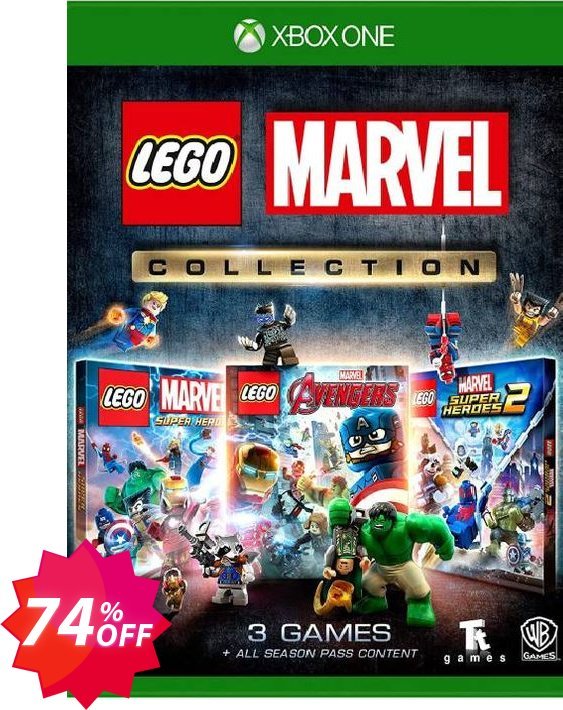 LEGO Marvel Collection Xbox One, US  Coupon code 74% discount 