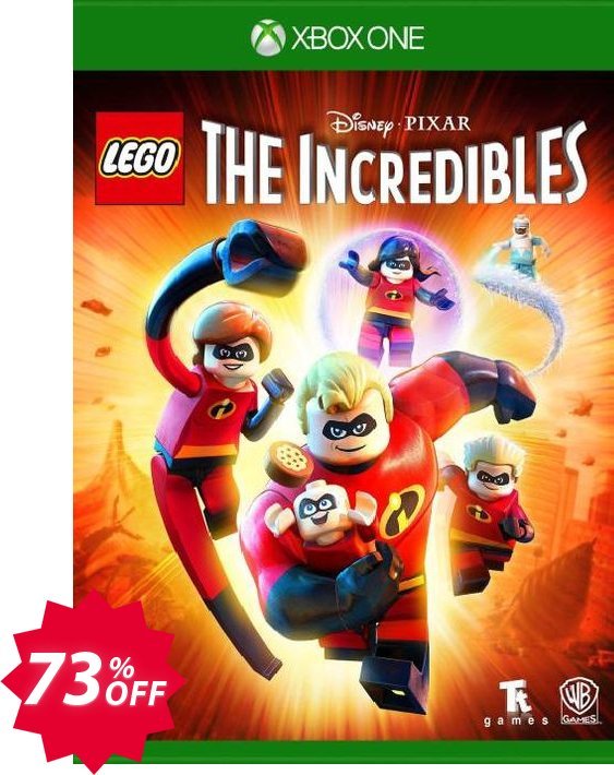 LEGO The Incredibles Xbox One, UK  Coupon code 73% discount 