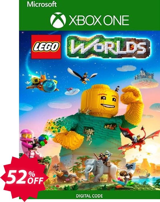 LEGO Worlds Xbox One, UK  Coupon code 52% discount 