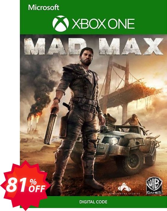 Mad Max Xbox One, UK  Coupon code 81% discount 