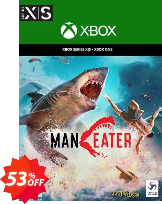 Maneater Xbox One/Xbox Series X|S, UK  Coupon code 53% discount 