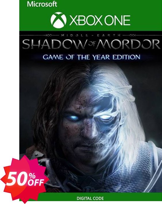Middle-Earth: Shadow of Mordor -  Game of the Year Edition Xbox One, UK  Coupon code 50% discount 