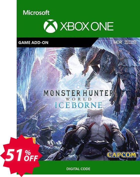 Monster Hunter World Iceborne Xbox One, UK  Coupon code 51% discount 
