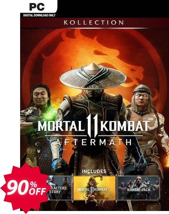 Mortal Kombat 11: Aftermath Kollection PC Coupon code 90% discount 