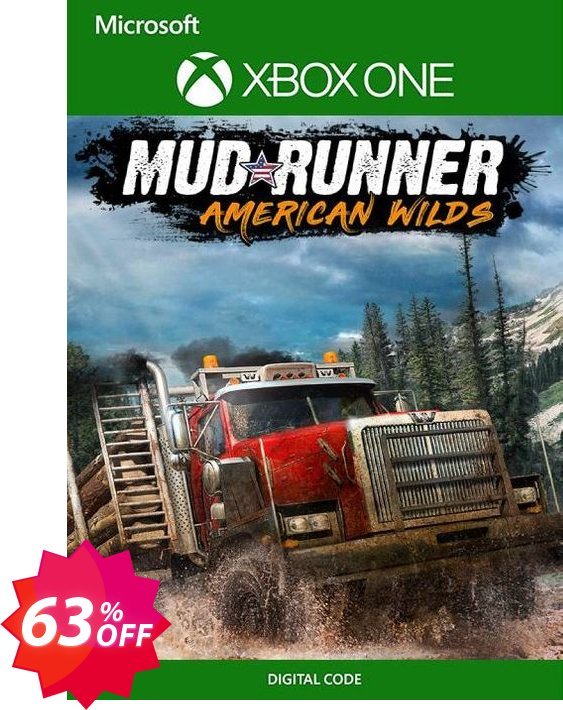 Mudrunner -  American Wilds Edition Xbox One, UK  Coupon code 63% discount 