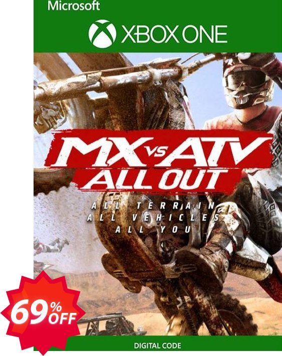 MX vs ATV All Out Xbox One, UK  Coupon code 69% discount 